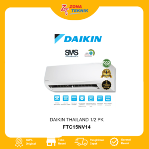 HARGA AC BARU DAIKIN THAILAND FTC15NV14 1/2 PK