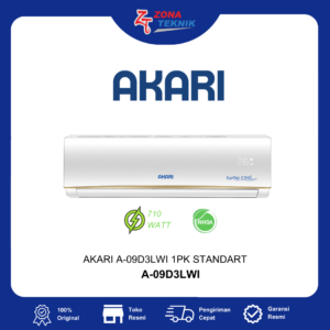 HARGA AC BARU AKARI A-09D3LWI 1PK STANDART