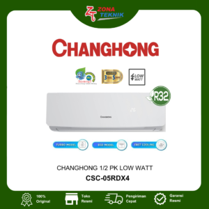HARGA AC BARU CHANGHONG CSC-05RDX4 1/2 PK Low watt