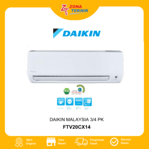HARGA AC BARU DAIKIN MALAYSIA FTV20CXV14 3/4 PK