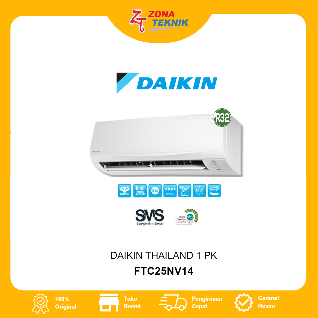 HARGA AC BARU DAIKIN THAILAND FTC25NV14 1 PK