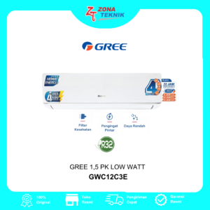 HARGA AC BARU GREE GWC12C3E 1,5 PK Low watt