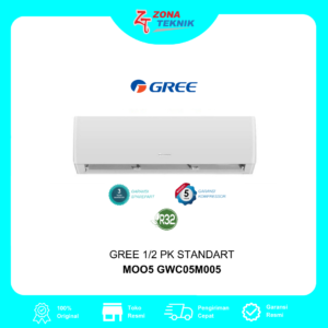 HARGA AC BARU GREE MOO5 GWC05M005S-I 1/2 PK STANDART