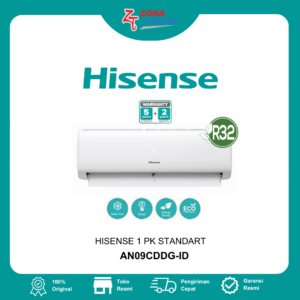HARGA AC BARU HISENSE AN09CDDG-ID 1 PK STANDART