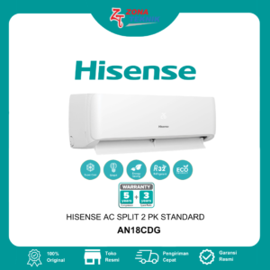 HARGA AC BARU HISENSE AN18CDG 2 PK STANDART