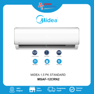 HARGA AC BARU MIDEA MSAF-12CRN2 1,5 PK Standard