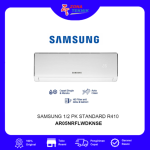 Harga AC Split Baru Samsung AR05NRFLDWKNSE 1/2 PK Standard R410