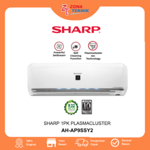 Harga AC Baru Sharp AH-AP9SSY2 1PK PLASMACLUSTER